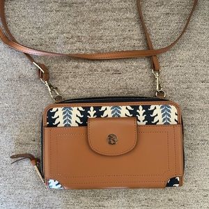 Spartina 449 Crossbody Multi Phone Bag - Lighthouse Print